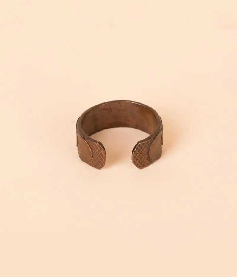 Moon Phases Copper Ring