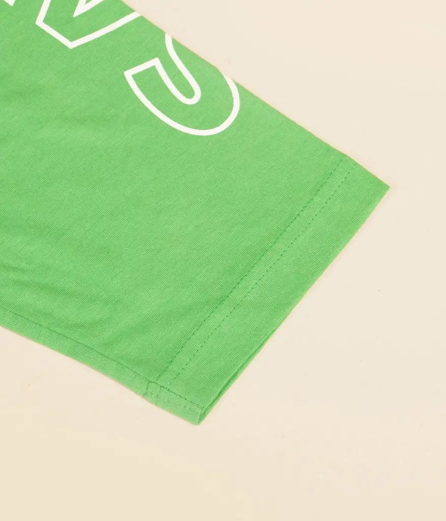 Unisex Save Soil Cotton T Shirt - Green