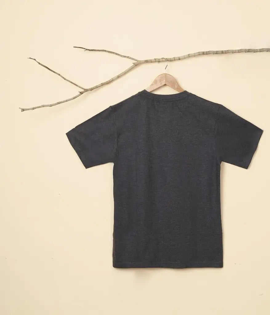 Melange T Shirt Trikona Dr.Grey