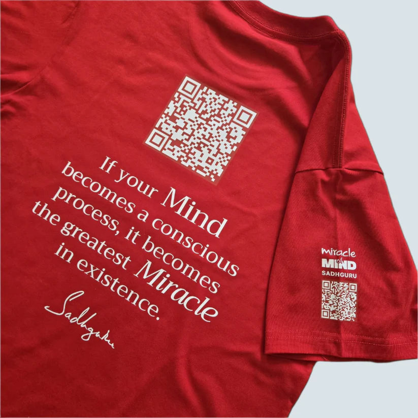 Miracle of Mind T-shirt (Red)