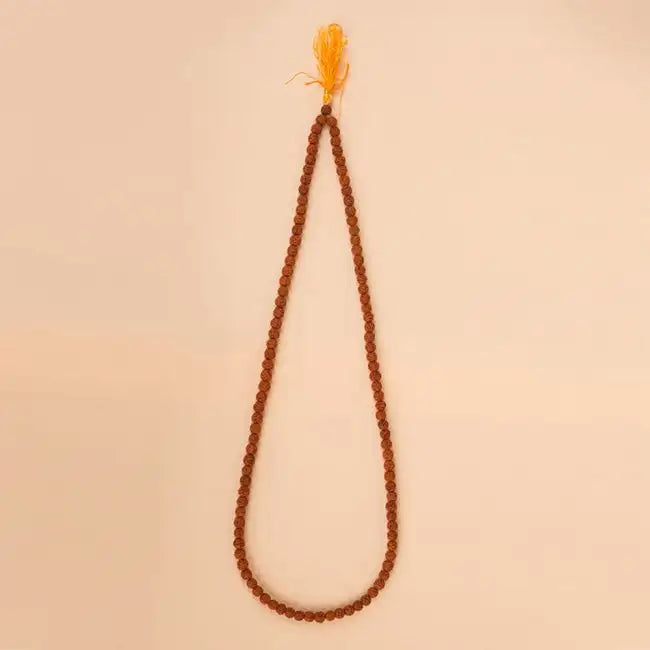 Panchamukhi Rudraksha Mala (6.5 mm Bead)
