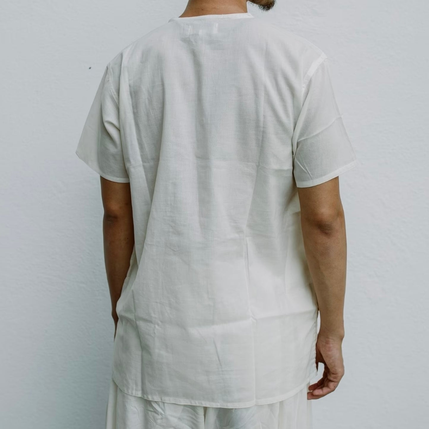 Undyed Organic Cotton Kurta - Off-White