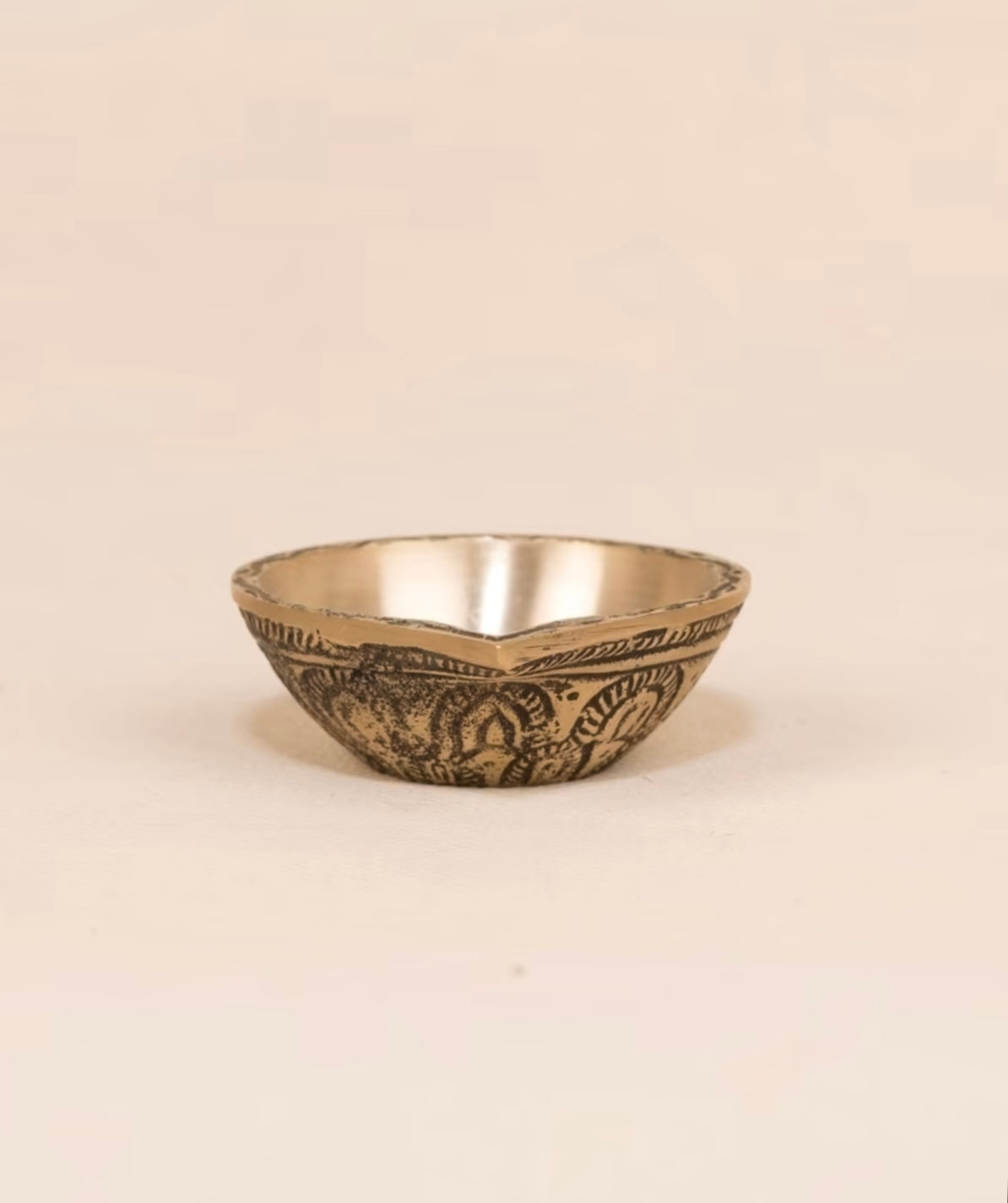 Handcrafted Antique Brass Diya