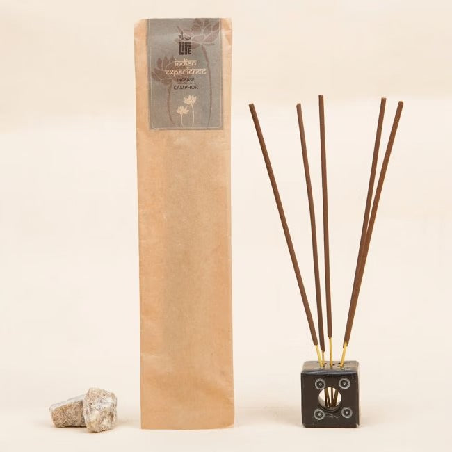 Organic Incense Camphor, 10 Sticks