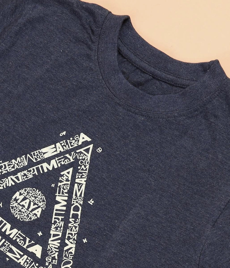 Melange Unisex T shirt Maya Indigo