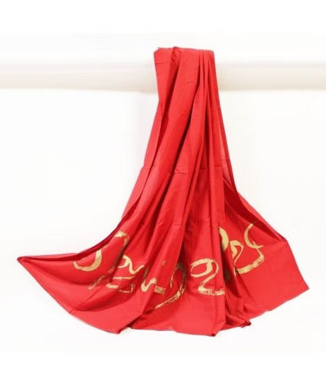 Devi Cotton Shawl (Angavastram) - Big