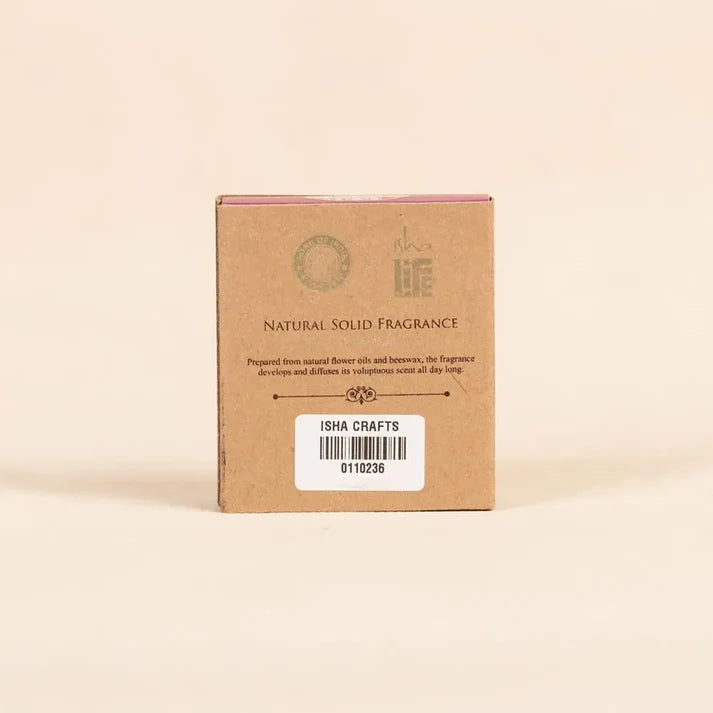 Beeswax Natural Oil Solid Perfume - Royal Oudh (4gm). Alcohol-free strong body fragrance