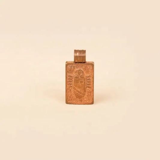 Linga Bhairavi Copper Pendant - Small