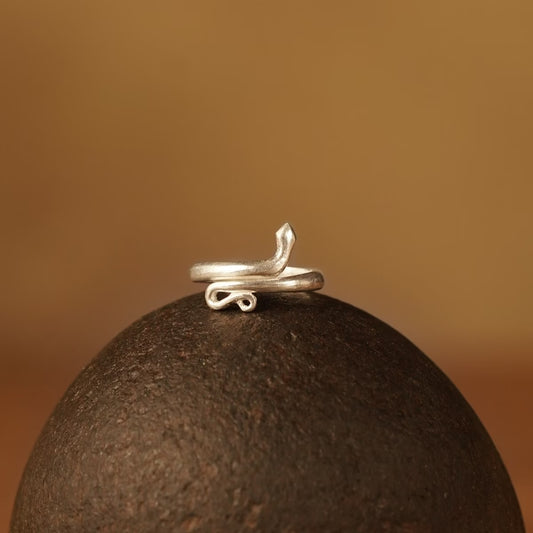 Silver Snake Ring